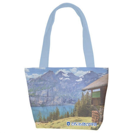 박스형 에코백(M)ㅡ풀컬러 인쇄 주문 제작 42*32cm #3