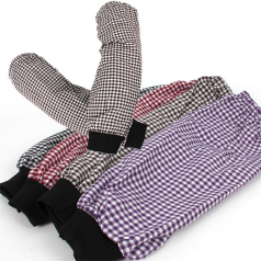 체크무늬 작업토시