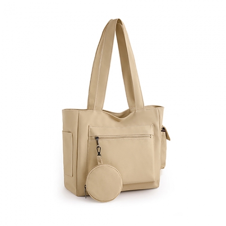 룩앳걸 데일리 캔버스 미니파우치 숄더 에코백 3 color #3