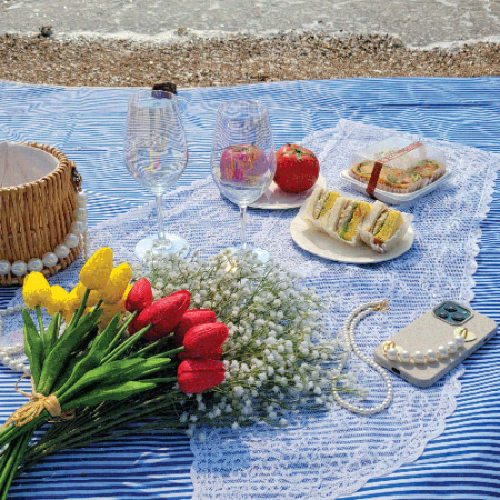 피크닉 방수 돗자리 200cmx200cm // 12가지 디자인 #4