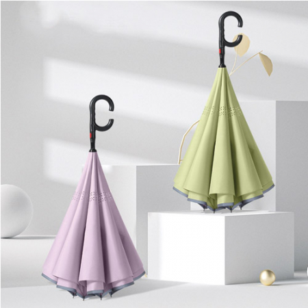 파스텔 거꾸로 자동 장우산 오토U #2