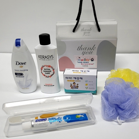 선물세트 8종 / 아이깨끗해 비누 치약 칫솔 #2