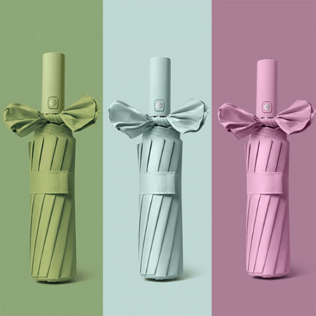 고급형 12k 자동 3단 암막 양우산 모란디 #3