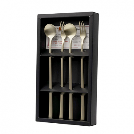 비트 티타늄 롱 티스푼 티포크 4P 세트 #2