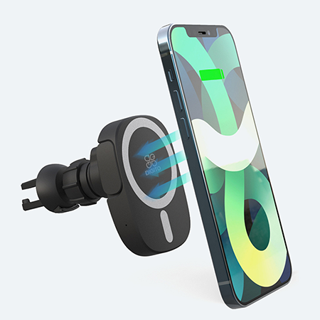 디지토 15W 차량용 맥세이프 고속 무선 충전거치대 #3