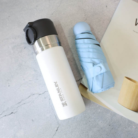 레스쁘리 고급 텀블러 세트 III (마카롱 우산 + 스탠리 고진공 슬림 보틀 473ml) #3