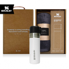 레스쁘리 고급 텀블러 세트 HHH (프리미엄 타올 + 스탠리 고진공 슬림 보틀 473ml)