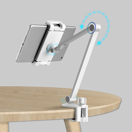 디지토 높이 각도 조절 태블릿 스마트폰 책상 자바라 거치대 DT-TH0604 #3