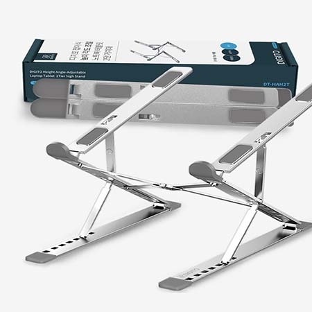 디지토 노트북 맥북 태블릿 2단 접이식 거치대 DT-HAH2T #3