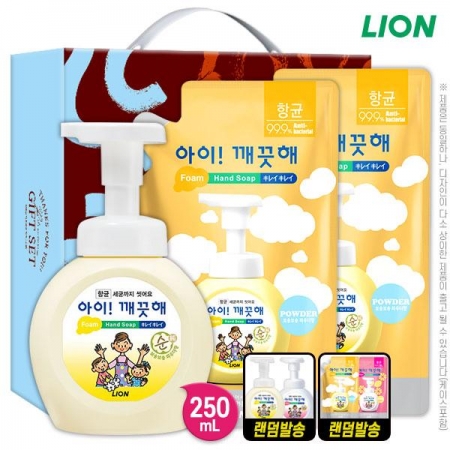 [명절 선물세트 추석 설날] (항균) 아이깨끗해 거품형 핸드워시 250펌프 200 리필 2P (3종) #2