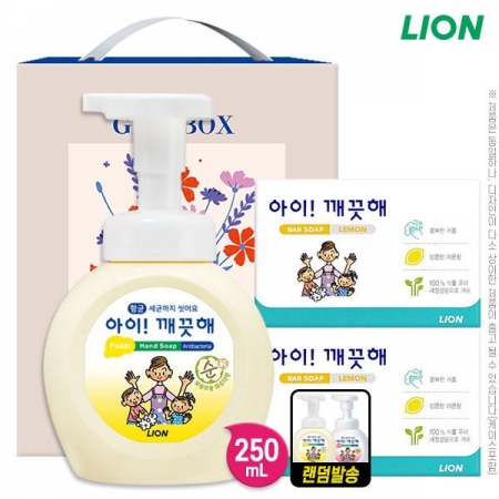 [명절 선물세트 추석 설날] 아이깨끗해 거품형 핸드워시 250 펌프 비누 2P (3종) #3