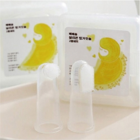 [베베솜] 실리콘 손가락칫솔 2p #2
