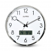 작은이미지: 알펙스 크롬 날짜 온도 무소음 벽시계 LW-779 #2