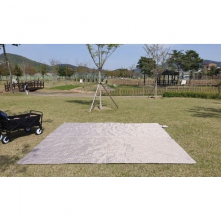 밀리어스 양면 방수 감성 체크 무늬 돗자리 피크닉 매트 150 x 200 #2