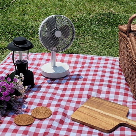 밀리어스 양면 방수 감성 체크 무늬 돗자리 피크닉 매트 150 x 200 #8