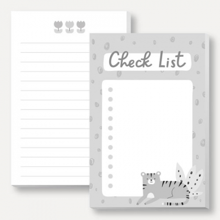 떡메모지 64절 50매 // 주문제작 #3