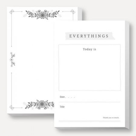 떡메모지 64절 100매  // 주문제작 #2