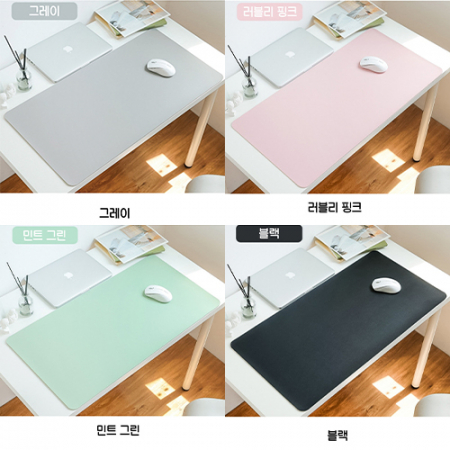 데스크매트 장마우스패드 마우스 키보드 게이밍 장패드 매트 대형 가죽 60 X 30 #3