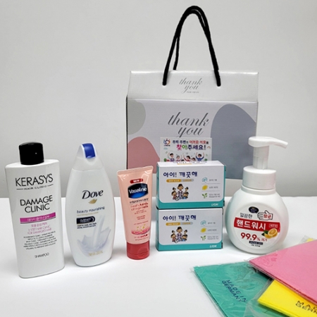 선물세트 8종-바디워시 샴푸 핸드워시 비누 독일행주 핸드크림 #2