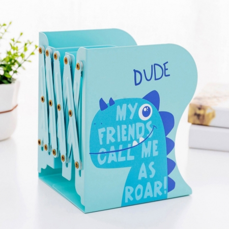 길이조절 철제 자바라 책꽂이 공룡형 대형 #2