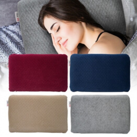 낮은 메모리폼 배게 기능성 여행용캠핑 베개 #3