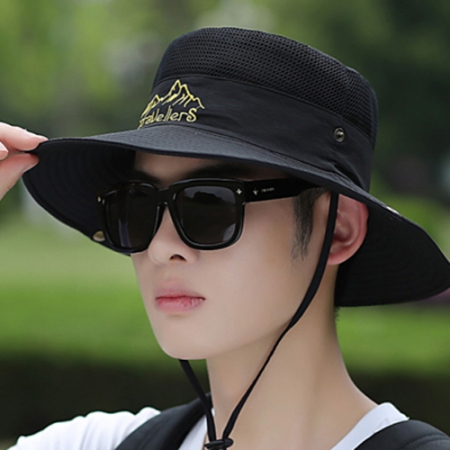 챙넓은 햇빛 차단 정글 모자 #4