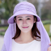 작은이미지: 여름 여성 자외선 차단 그늘막 햇빛 가리개 모자 #4