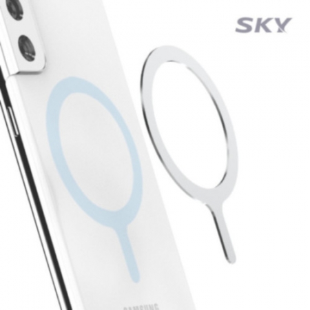 스카이 웰 맥세이프 호환 스마트폰 플레이트 자석 스티커 메탈 링 5p 세트 #2