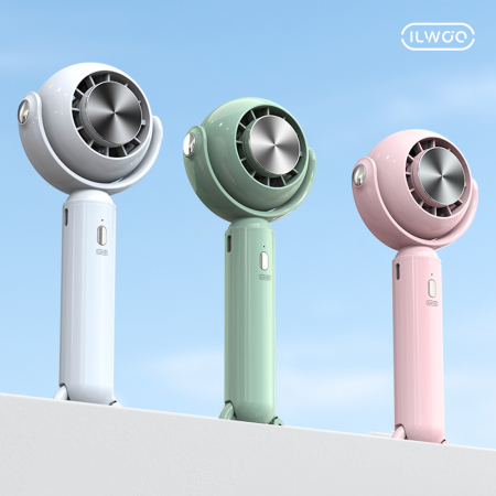일우 휴대용 쿨링마사지 급속냉각 에어컨 휴대용 손선풍기 IW-C500 #2