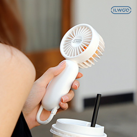 일우 미니 휴대용 선풍기 무소음 캠핑 비너 클립 IW-G99 #2