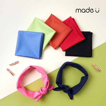 메이드유 데일리 스카프 손수건 (무지) // 국산 #2