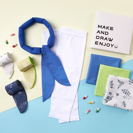 여행키트 쿨 세트 B 타입 쿨토시 / 쿨스카프 / 손수건 (국산) #2