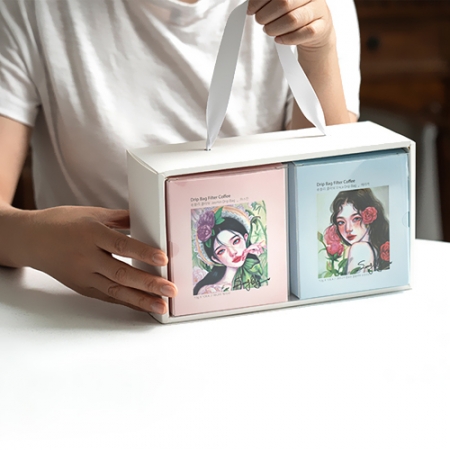 송블리 드립백 커피 3가지 맛 박스당 티코스터 1장 포함 #5