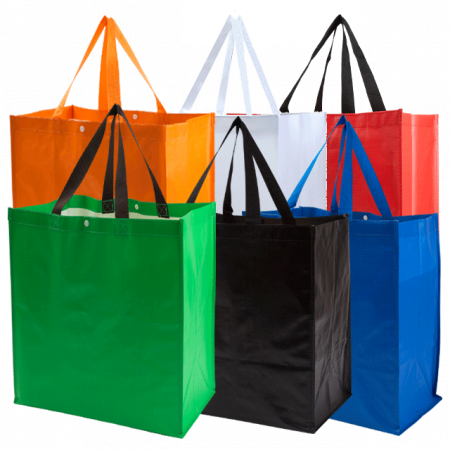 에코사랑 화이트 타포린 가방 6컬러 대형 장바구니 #2