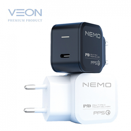 베온 네모 PD 25W PPS 초고속 가정용 충전기 (C포트 1구) (케이블 미포함) #3