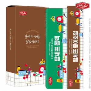 [ 선물세트] 탑셰프 롤백100매 종이호일 5m (2종)