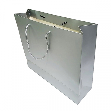 은색코팅지 쇼핑백 정3절 (33 x 29 x 10cm) / 종이 쇼핑백, 종이 가방, 종이봉투 #2