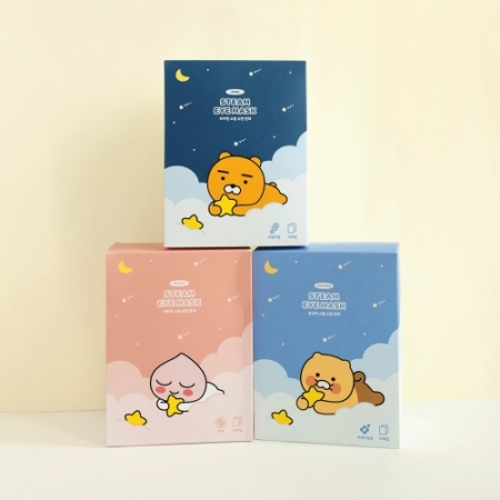 카카오프렌즈 꿀잠 스팀 온열 수면안대 아이마스크 10매 #2