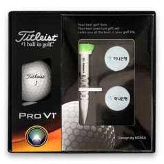 Prov1 골프공 3알 +에폭시볼마커 2개 +자석클립 2개 +높이조절골프티