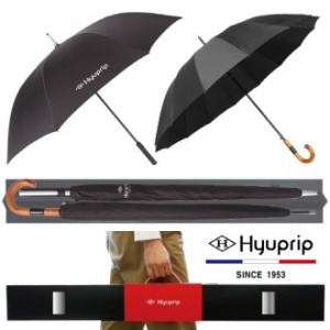 협립 70 고밀도 튼튼한 우산+70 갤럭시 16K 원목 곡자 우산- 장우산 2P 세트