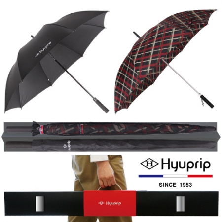 협립 75 심플 우산+75 와이드 체크우산 - 골프장우산 2P 세트 #2