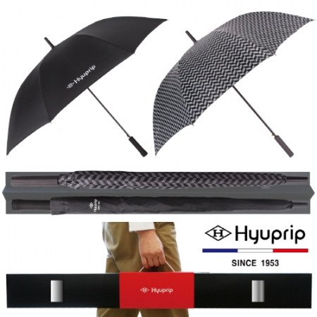 협립 70 시크 블랙 우산+70 그레이시걸 우산 - 장우산 2P 세트 #2