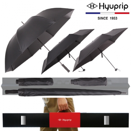 협립 80 카본 암막 우산 + 3단 58카본 수동 우산 + 3단 58카본 암막 수동 우산 - 패밀리 우산 3P 세트 #2