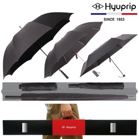 협립 75 카본무광 리더스 우산+2단 늄 우산+3단 58 카본암막 울트라 우산 - 패밀리 우산 3P 세트 #2