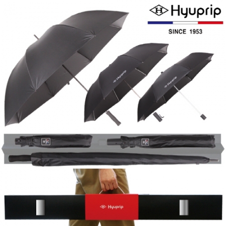 협립 80 카본암막 울트라 우산 +2단 암막 고밀도 우산 +3단 수동 우산 - 패밀리 우산 3P 세트 #2
