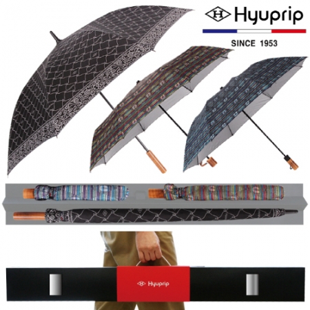 협립70 클래식 우산 +2단 멀티 우산 +3단 멀티 수동 우산- 패밀리 우산 3P 세트 #2