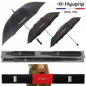 협립70시크 블랙 우산 + 2단 심플 우산 +3단 심플 수동 우산- 패밀리 우산 3P 세트