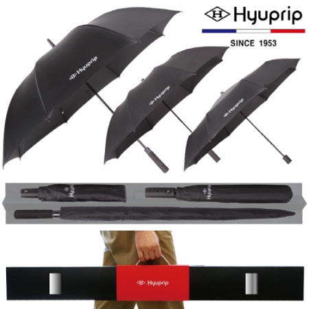 협립 75심플 우산 +2단 심플 우산 +3단 심플 수동 우산 - 패밀리 우산 3P 세트 #2