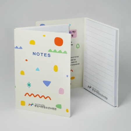 수첩형 메모잇 - 기본 대형 먹1도 (주문제작형) #2