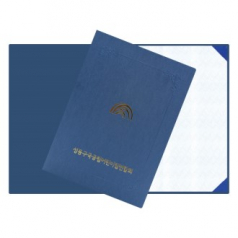 매직패브릭 종이상장 케이스 상장 리본형 HO